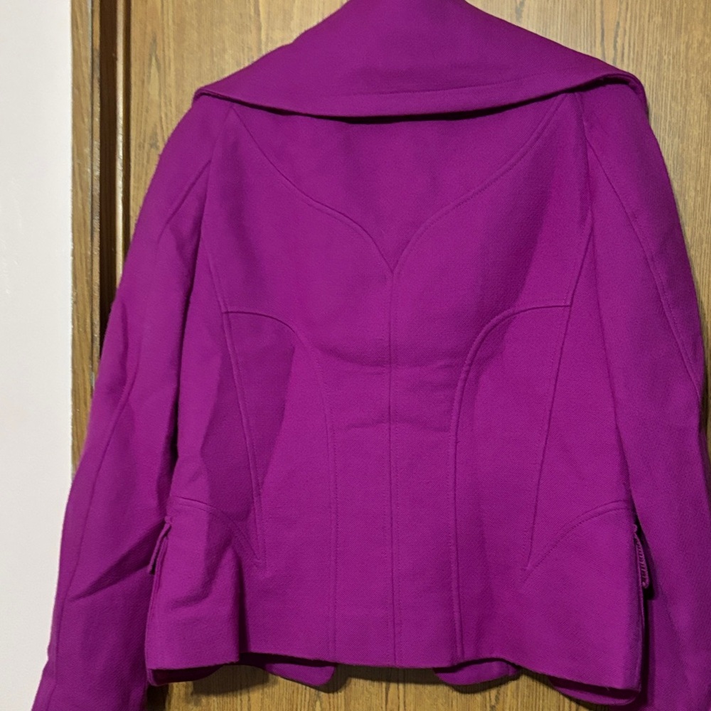 Flawed-Carlisle Women's Bold Fuchsia Blazer - Picture 7 of 10